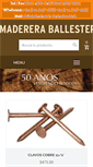Mobile Screenshot of maderera-ballester.com